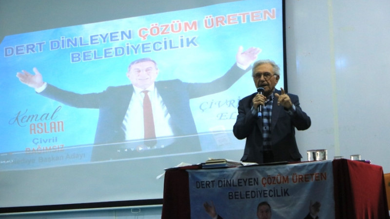 ASLAN “KUL HAKKI YİYENLER BAŞKAN OLAMAZ”