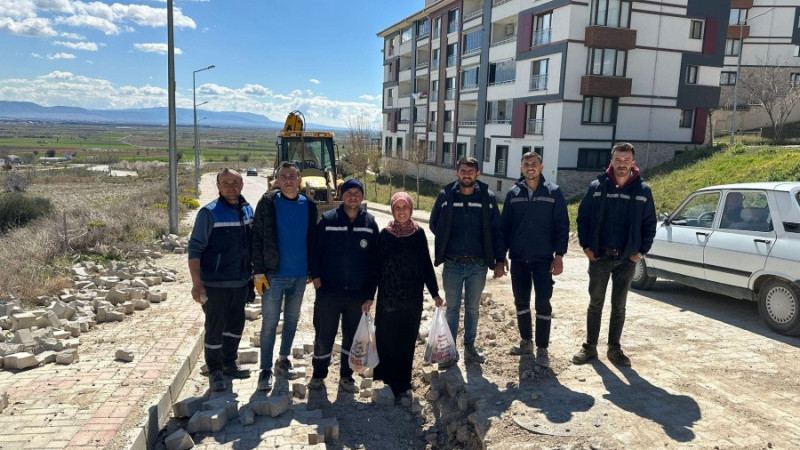 KADIN MUHTAR ADAYI AÇAR PROJELERİNİ ANLATTI