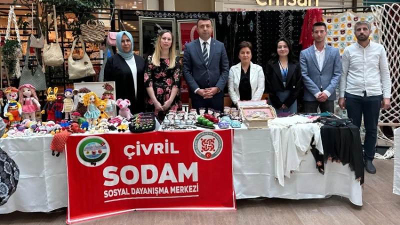 ADEM ve SODAM ORTAK SERGİSİ TÖRENLE AÇILDI