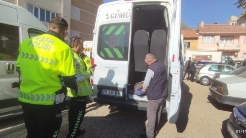 ÇİVRİL’DE TAŞIMALI ÖĞRENCİ OKUL SERVİSLERİ DENETLENDİ