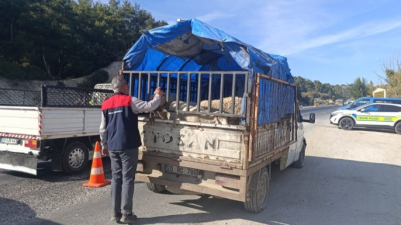 JANDARMA EŞLİĞİNDE YOL DENETİMİ YAPILDI 