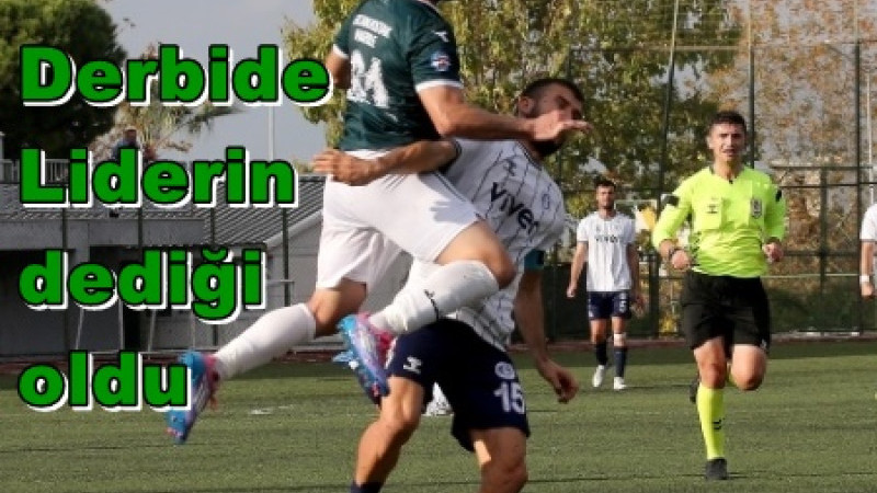YEŞİL ÇİVRİL BELEDİYESPOR LİDERE DİŞ GEÇİREMEDİ