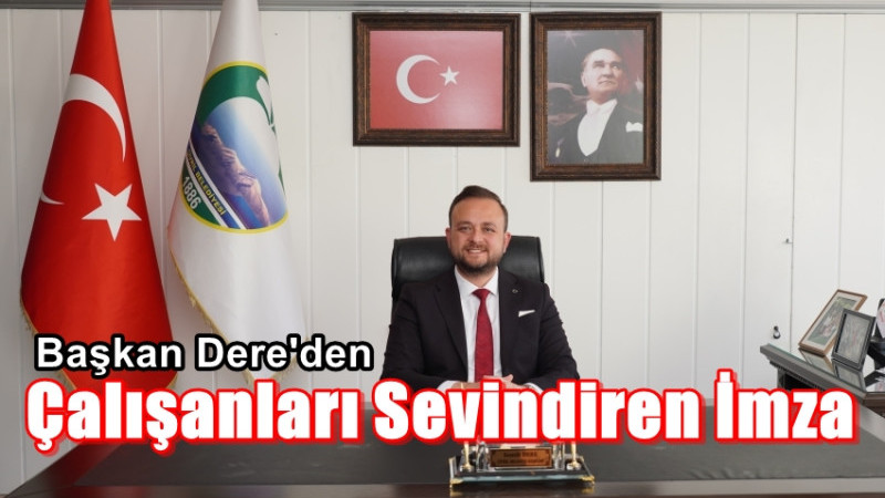 ÇİVRİL BELEDİYESİNDE BAYRAM ÖNCESİ SEVİNDİREN İMZA