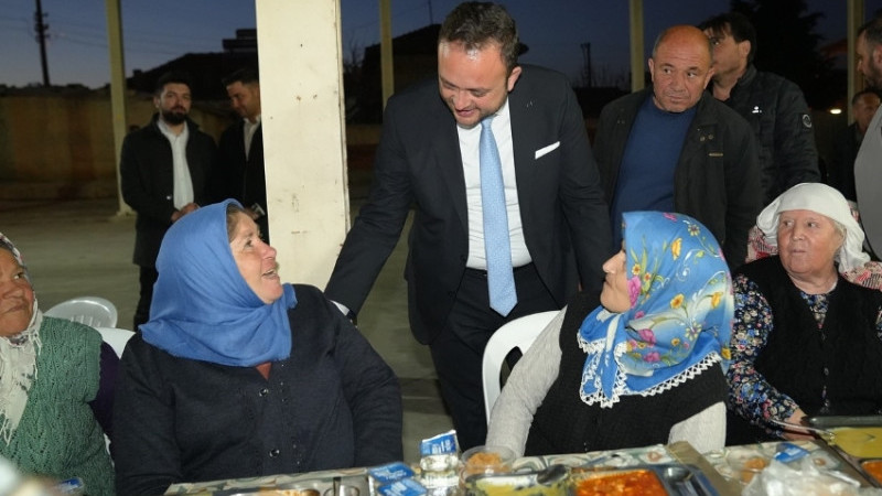 ÇİVRİL BELEDİYESİ İFTAR ÇADIRI ÇITAK MAHALLESİNDE KURULDU