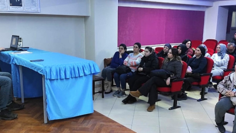 ÇİVRİL'DE KANTİNCİLERE HİJYEN EĞİTİMİ VERİLDİ