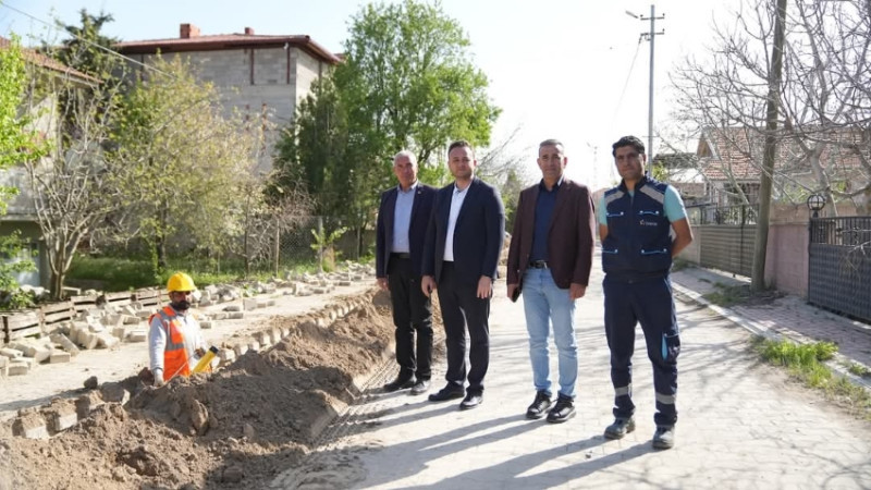 HAYDAN MAHALLESİNDE DOĞALGAZ ÇALIŞMASI BAŞLADI