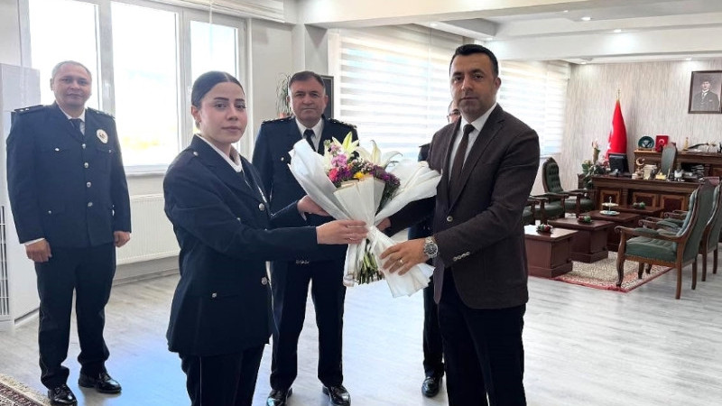 ÇİVRİL'DE POLİS TEŞKİLATININ 180'İNCİ KURULUŞ YILDÖNÜMÜ KUTLANDI