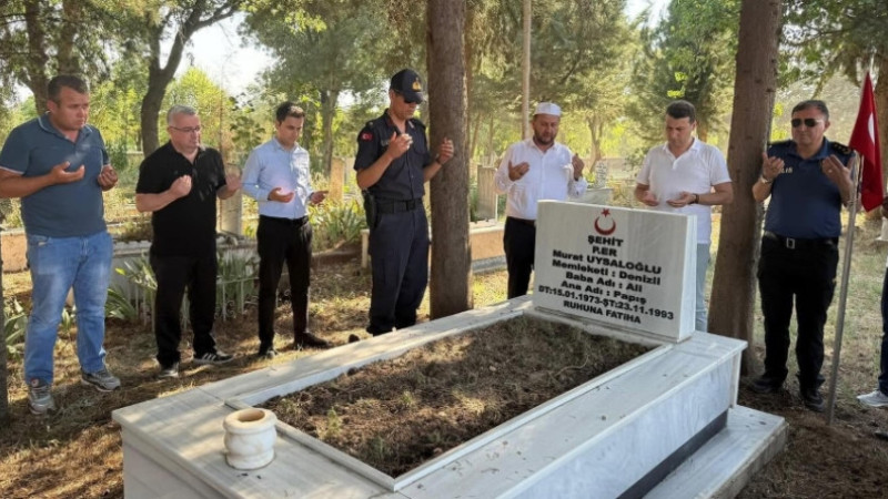 KAYMAKAM FATİH CIDIROĞLU ŞEHİT AİLELERİNİ ZİYARET ETTİ