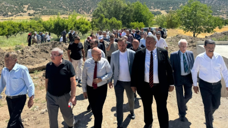 TBMM ZİRAİ DON KOMİSYONU ÇİVRİL'DE İNCELEME YAPTI