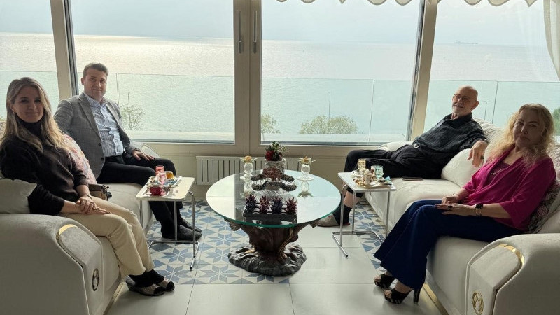 Kaymakam Cıdıroğlu’ndan İş İnsanı Atasay Kamer’e Ziyaret