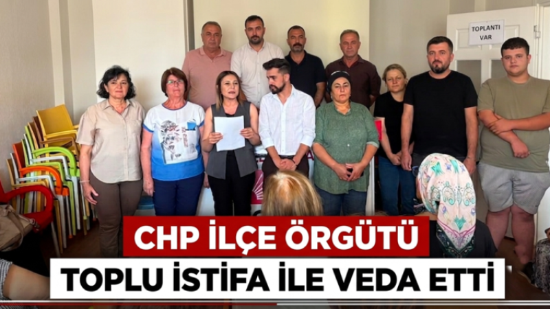CHP Çivril Örgütü Partiden İstifa Etti