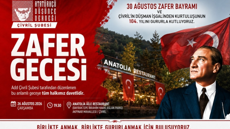 Çivril'de Zafer Ve Kurtuluş Aynı Gecede Kutlanacak