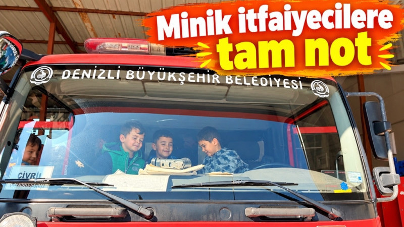 Özel Mucizeler Öğrencilerinden İtfaiyecilere Ziyaret