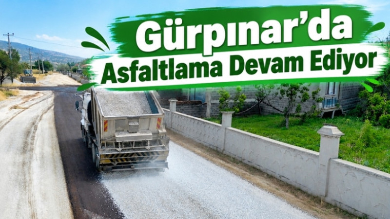 Çivril’de Gürpınar Mahallesi’nin Yolları Yenilendi