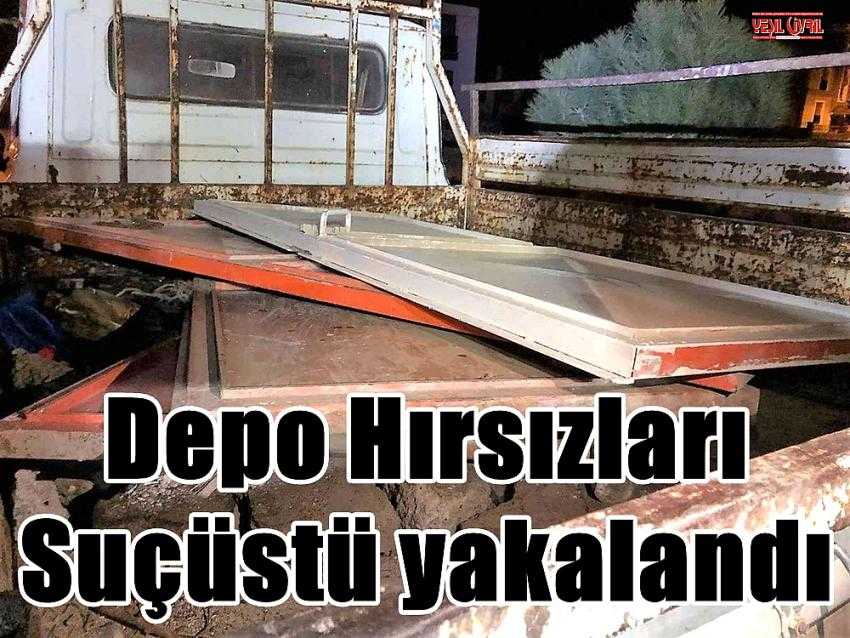 SU DEPOSU HIRSIZLARI SUÇÜSTÜ YAKALANDI