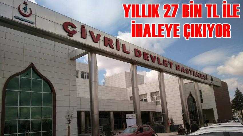 HASTANE KAFETERYASI İHALEYE ÇIKIYOR