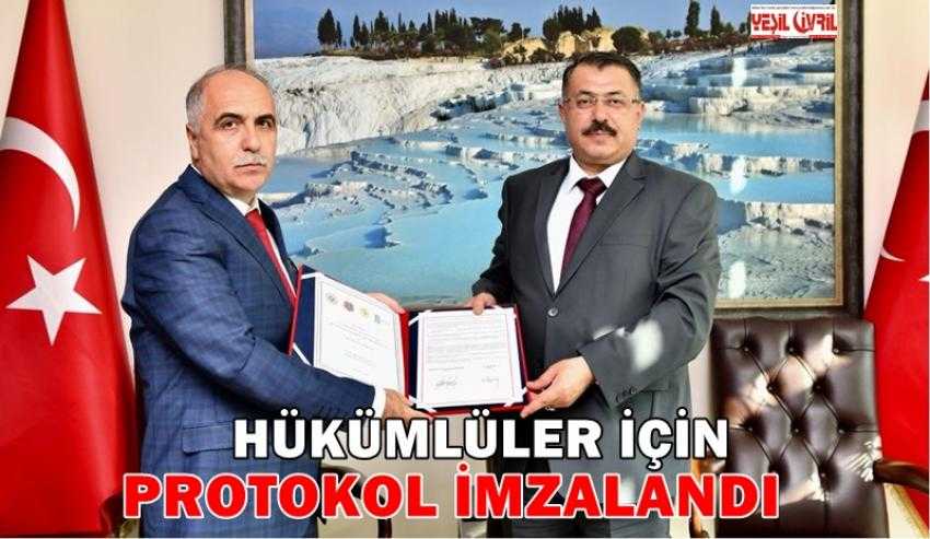 DENETİMLİ SERBESTLİK İŞBİRLİĞİ PROTOKOLÜ İMZALANDI