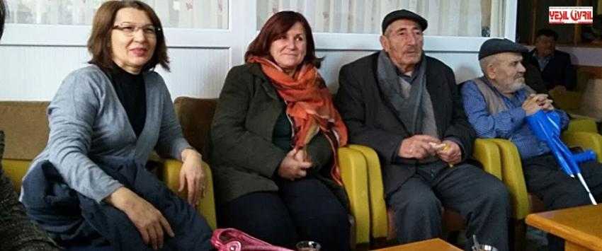CHP HUZUREVİNİ ZİYARET ETTİ