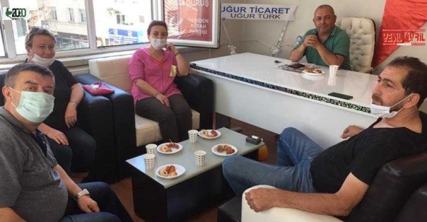 İYİ PARTİ, YENİDEN REFAH PARTİSİNİ ZİYARET ETTİ