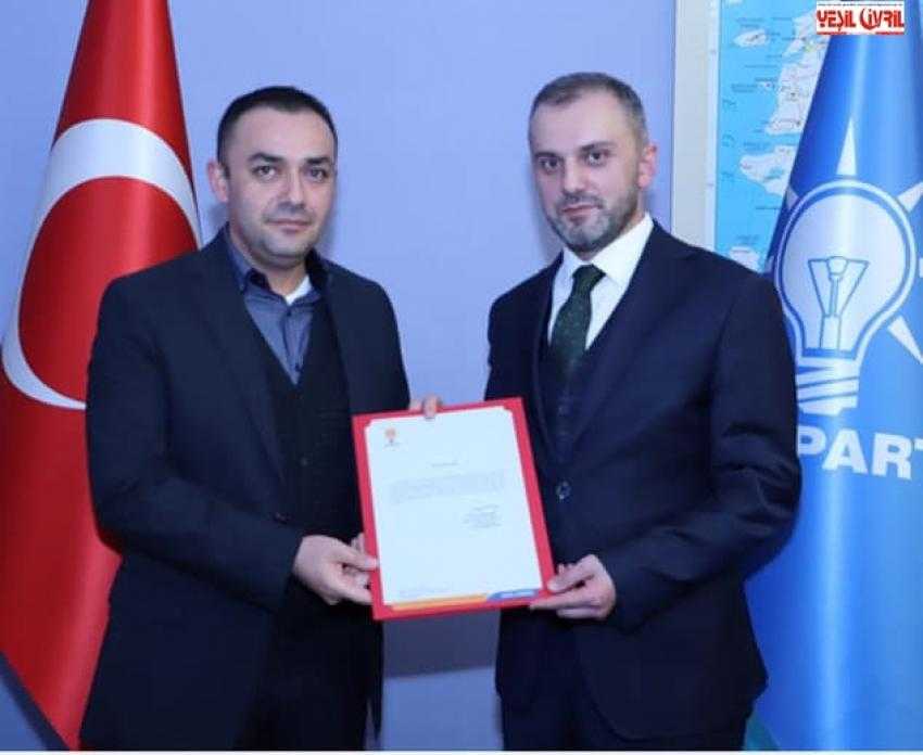 AK PARTİ İLÇE BAŞKANI ATANDI