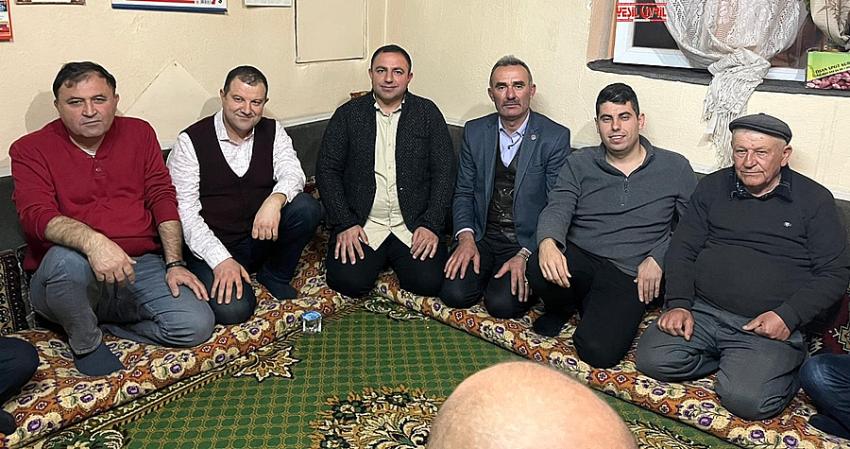 KAYMAKAM KÖY KONAĞINDA KÖYLÜLERLE BİR ARAYA GELDİ