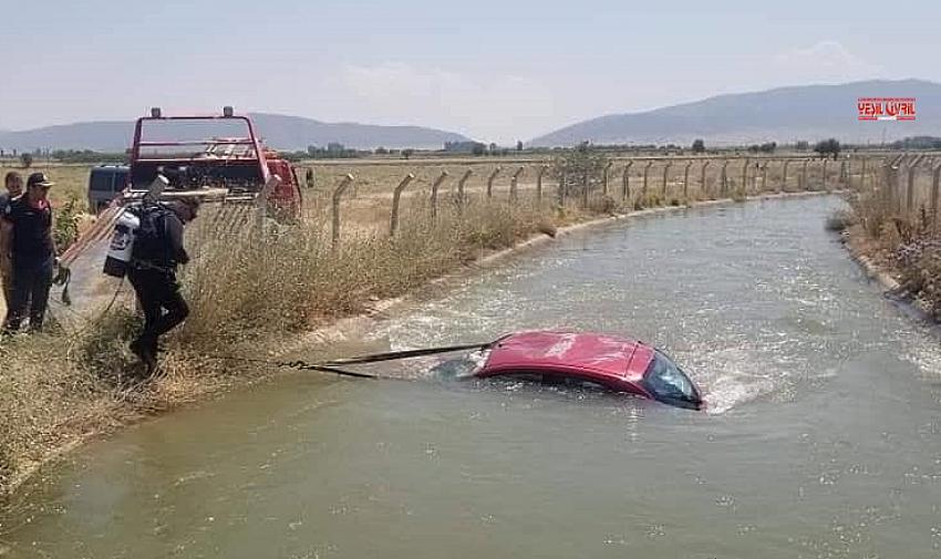 SULAMA KANALINA UÇTU: 2 YARALI