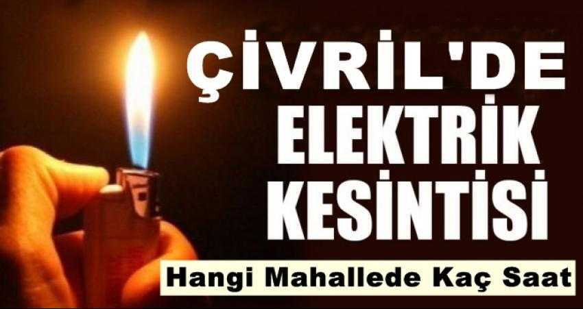 DİKKAT ! ELEKTRİK KESİNTİSİ VAR