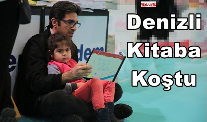 DENİZLİ KİTABA KOŞTU