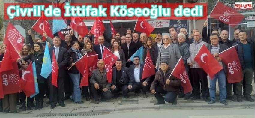 İTTİFAKIN ADAYI KÖSEOĞLU