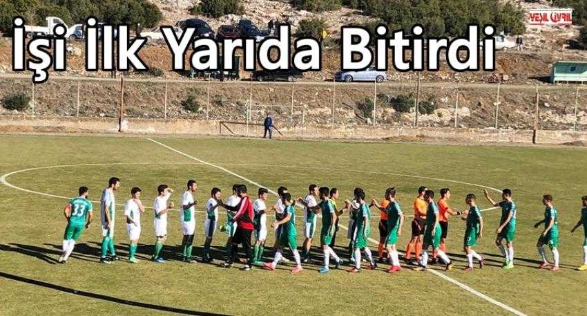 ÇİVRİL İLK YARIDA İŞİ BİTİRDİ
