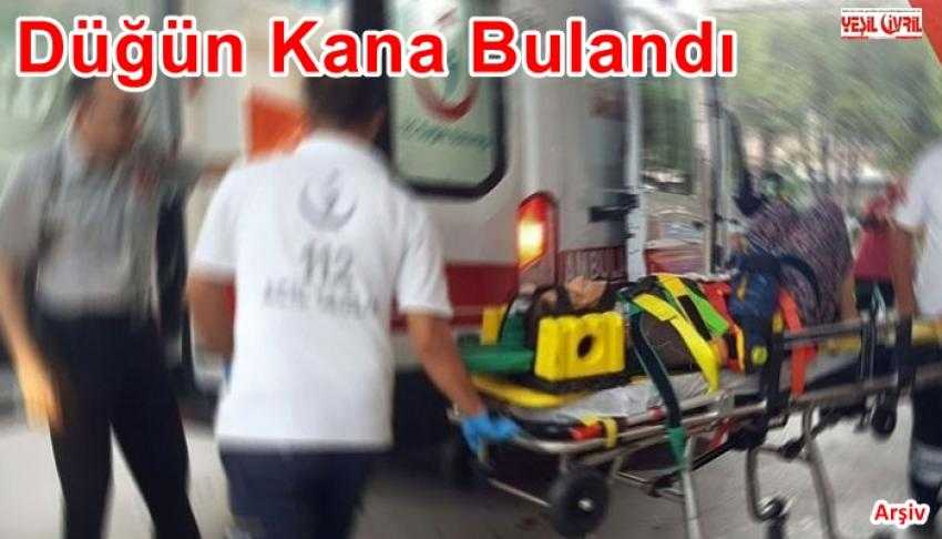 DÜĞÜN MAGANDASI İKİ KİŞİYİ YARALADI