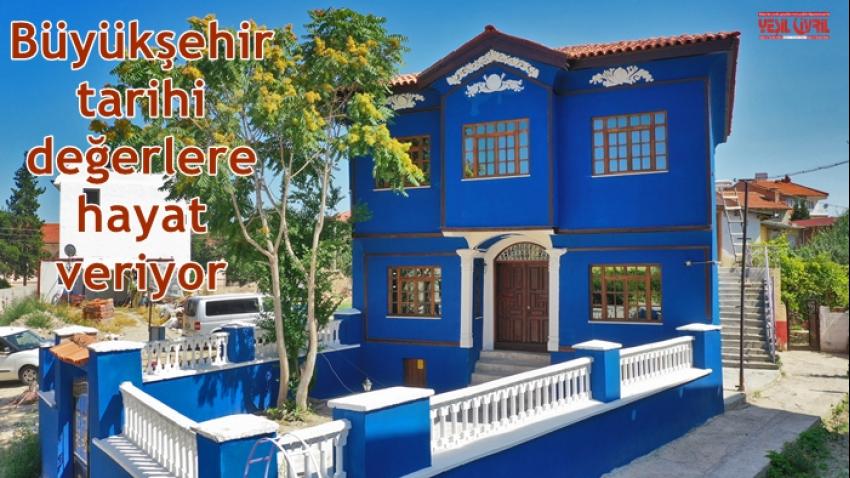 MAVİ KONAK’IN RESTORASYONU TAMAMLANDI
