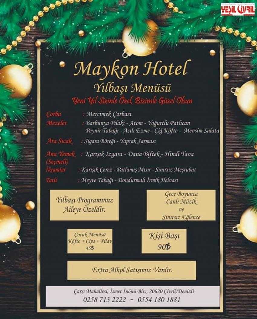 YILBAŞININ ADRESİ MAYKON HOTEL