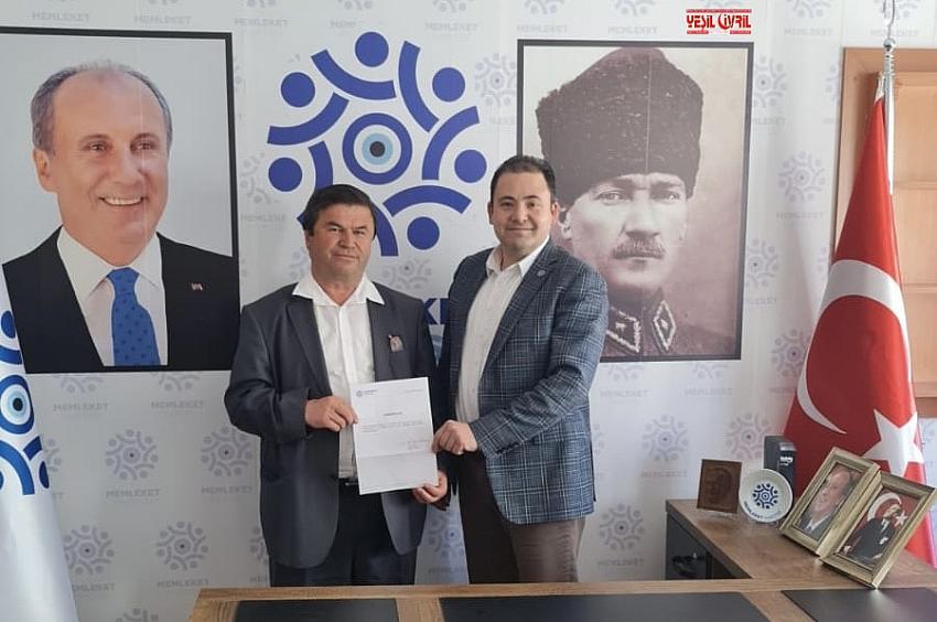 MEMLEKET PARİTİSİ İLÇE BAŞKANI ATAMASI YAPILDI