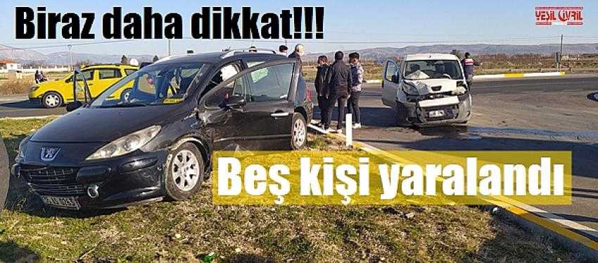 DİKKATSİZLİK KAZAYA NEDEN OLDU