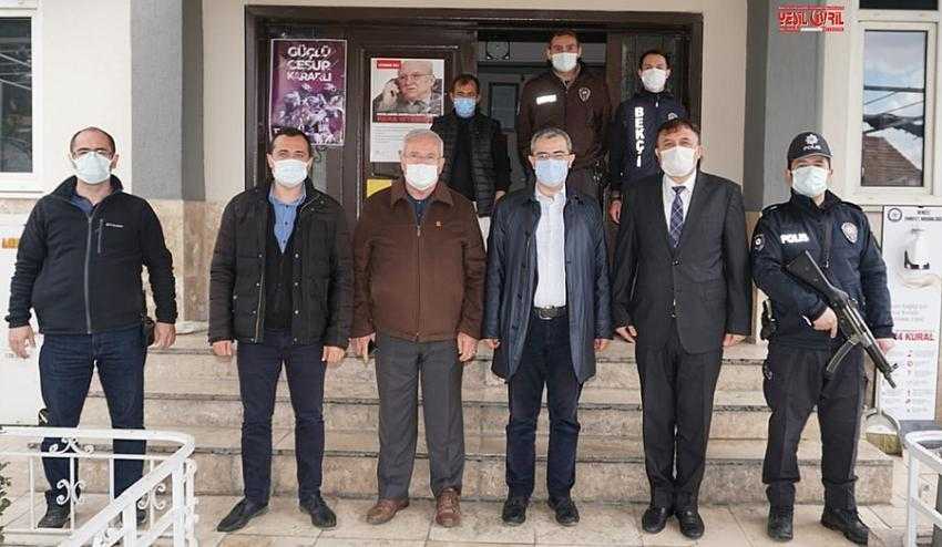 BAŞKAN VURAL POLİSLERİ YALNIZ BIRAKMADI