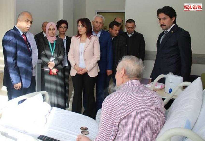 HASTANEDE İKİ YENİ SERVİS HİZMETE GİRDİ