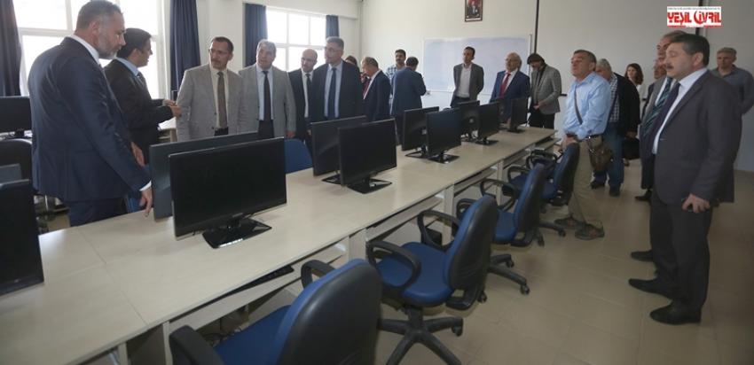 PAÜ YÖNETİMİ MYO ZİYARETLERİNE DEVAM EDİYOR