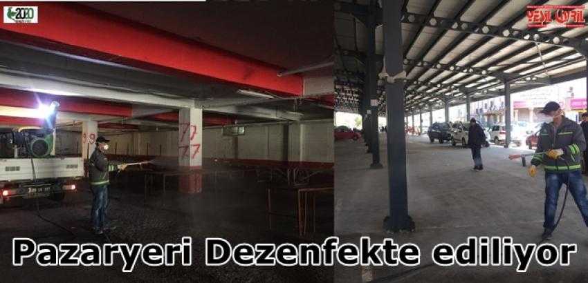 PAZARYERİ DİP KÖŞE TEMİZLENİYOR