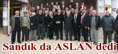 Sandık da ASLAN Dedi