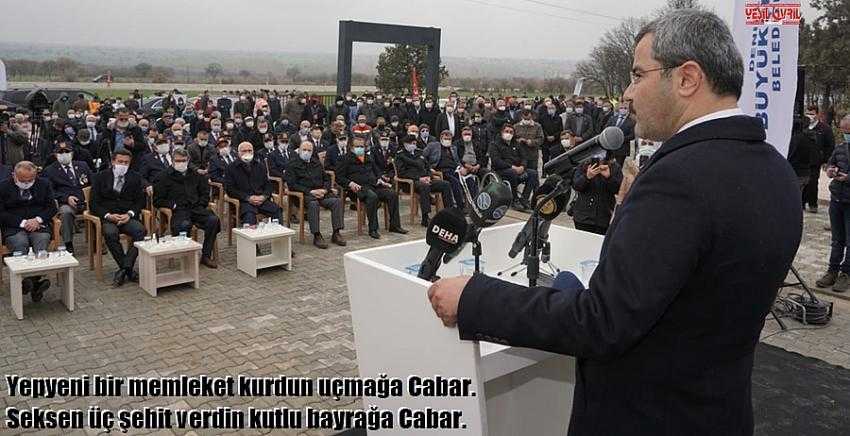 DENİZLİ’NİN İLK MİLLİ MÜCADELE ANITI ÇİVRİL’DE