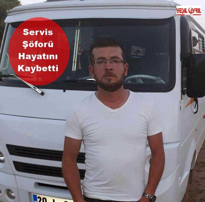 OTOMOBİL, SERVİSE ÇARPTI, 1 KİŞİ ÖLDÜ