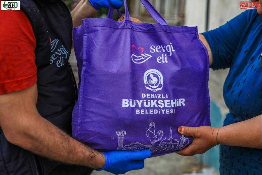 20 BİN AİLEYE GIDA PAKETİ