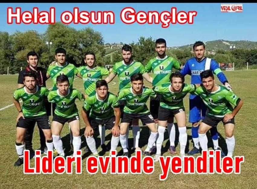 LİDERİ EVİNDE YENDİK