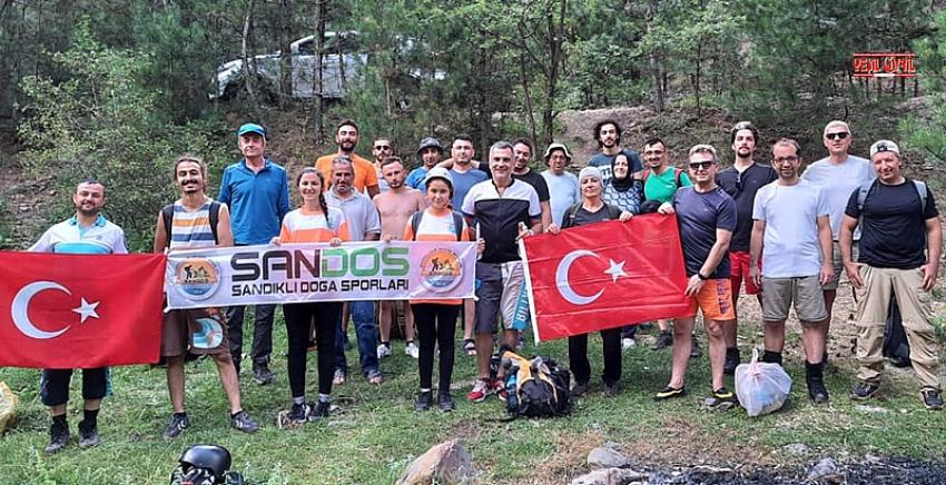 ZORLU TOKALI KANYON YÜRÜYÜŞÜ 8 SAAT SÜRDÜ