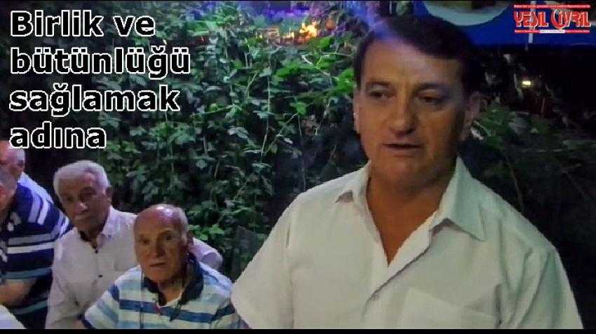 BİRLİK VE BÜTÜNLÜK İÇİN ADAY OLDUM
