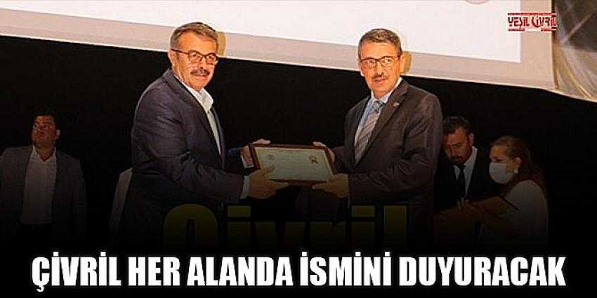 ŞEHRİN TANITIM VE GELİŞİMİNE KATKI SAĞLAYANLAR ÖDÜLLENDİRİLDİ