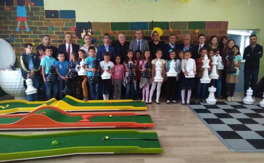 YAHYALLI OKULUNUN OYUN SALONU AÇILDI