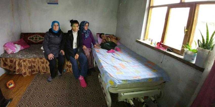 ORTOPEDİK YATAK İSTEDİ SEVGİ ELİ YERİNE GETİRDİ
