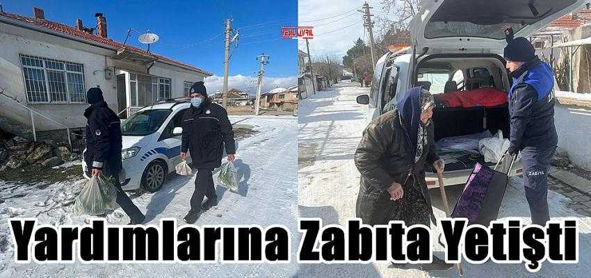 PAZARA ÇIKAMAYINCA YARDIMINA ZABITA YETİŞTİ